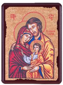 Holy Family Icon Plaque 5
